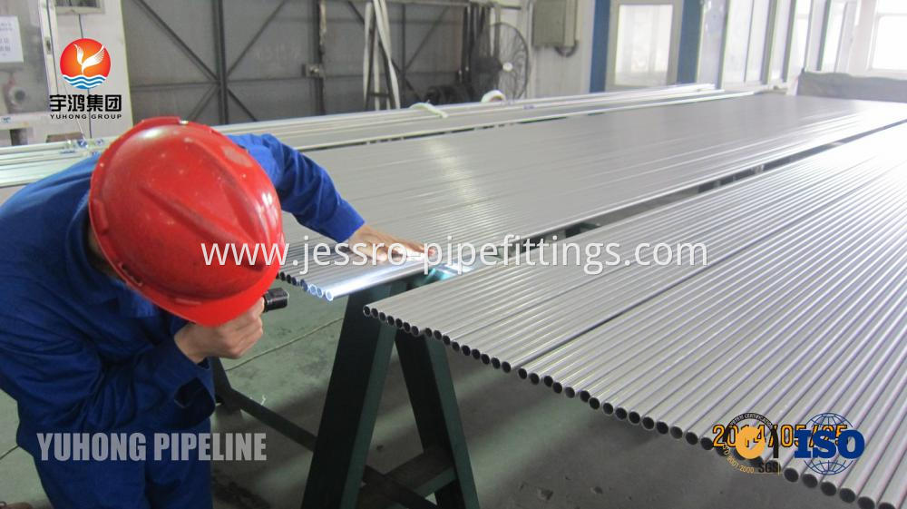 Bright Annealed Stainless Steel Tubing ASTM A213 TP304L for condenser